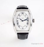 Franck Muller Men's Chronometro Black Leather Strap Auto Watches